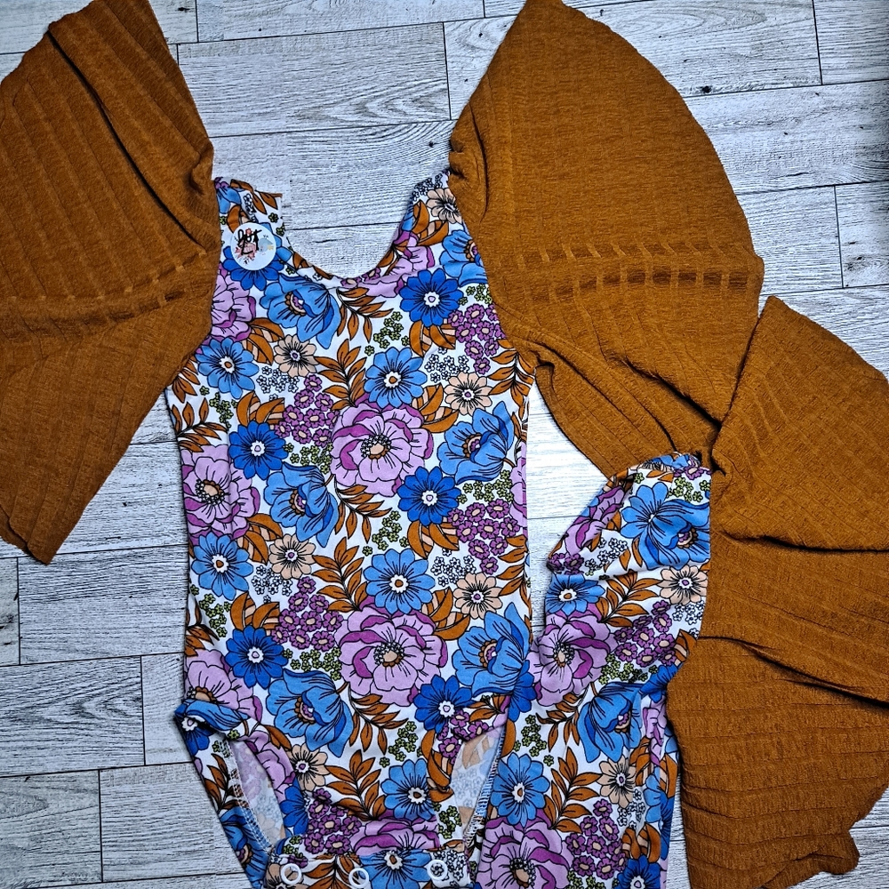 Leos with Big Flutter Sleeves